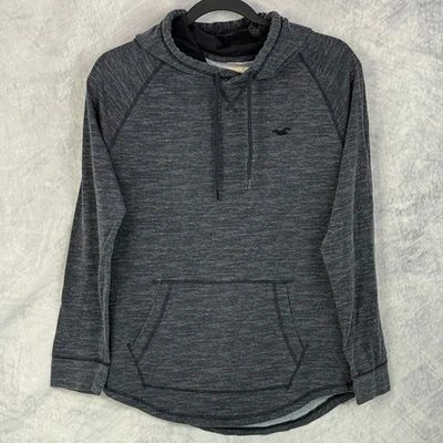 De Colección Y2k Hollister Gris Sudadera con Capucha Pullover Para Hombres Talla S Preppy Grunge Patinador Foto 1 de 4