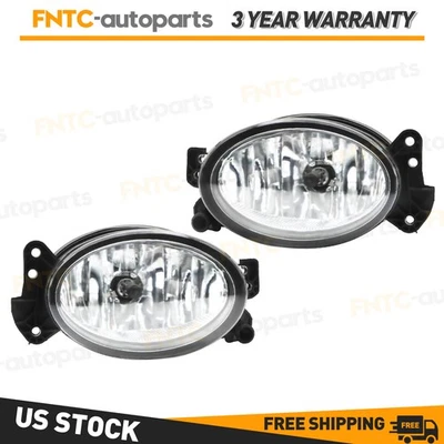 Fog Lights Clear Bumper Pair For Mercedes Benz G63 AMG 2007-2008 Driving Lamps Foto 1 de 4