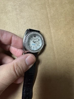 Reloj para dama Zodiac Desert Falcon ZS5434 correa de cuero con joyas sin probar Foto 1 de 4