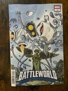 Battleworld #1 NYCC 2025 Peach Momoko EXCLUSIVE VARIANT MARVEL NM - Bild 1 von 1