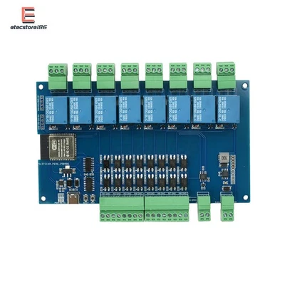 4/8channel ESP32 RS485 Modbus WIFI Bluetooth Relay Optocoupler Isolation Module - Image 1 of 4