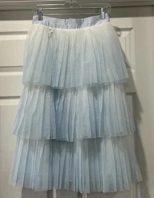 Falda de tul congelada de Disney Parks Store para mujer Elsa Olaf talla XL azul en capas Foto 1 de 4