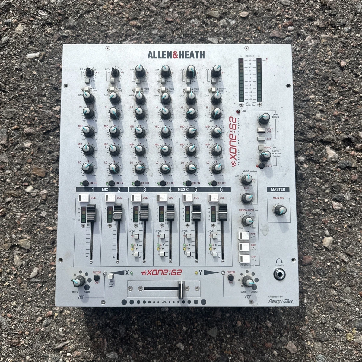 アレンアンドヒース　XONE62 アレヒ　ALLEN&HEATH 生産完了に付き最終セール！】ALLEN&HEATH/DJミキサー/XONE:62 -DJ機材