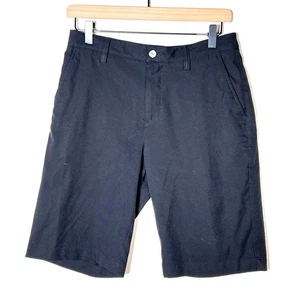 Puma black casual flat front gold shorts size youth boys size XL B162 - Picture 1 of 3