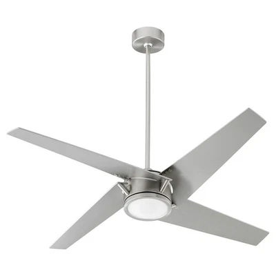 Satin Nickel 54"Ceiling Fan from the Axis Collection - Image 1 of 3