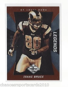 2013 LIMITED LEGENDS ISAAC BRUCE #d 046/349 ST.LOUIS RAMS - Picture 1 of 1