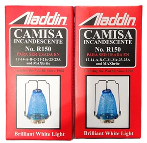 ONE BRAND NEW IN BOX ALADDIN LAMP CAMISA INCANDESCENTE PART # R150 FREE SHIPPING - Imagen 1 de 3