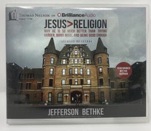 Brilliance Audio - Jesus Religion: Why He Is So Much Better Than Trying Harder.. - Picture 1 of 3