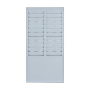 24 Pocket Slots Time Card Rack Wall Mounted Holder Office Storage for Punch F2J4 - Picture 1 of 7