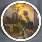 After the Party Rockwell Mothers Day Annual Collector Plate 1981 COA Vintage
