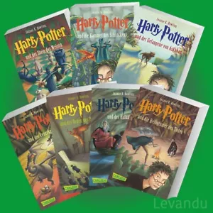HARRY POTTER Gesamtausgabe | J.K. ROWLING | Taschenbücher - Band 1+2+3+4+5+6+7 - Bild 1 von 8