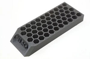 Bullet Tray Reloading Block .45 ACP Dillon Hornady RCBS 3D Frankford 50rd - Bild 1 von 7