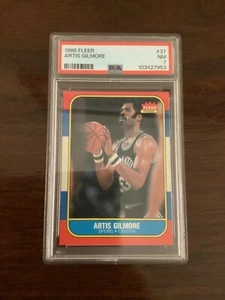 1986-87 Fleer Artis Gilmore #37 PSA 7 HOF - Picture 1 of 2