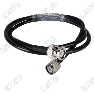 RG58 1 M RF BNC male to TNC male Pigtail Coaxial Jumper Cable for WIFI Antenna - Image 1 of 3