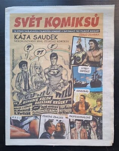 SVET KOMIKSU - KAJA (KAREL) SAUDEK, DECEMBER 2012, CZECH MAGAZINE, RARE - Picture 1 of 9