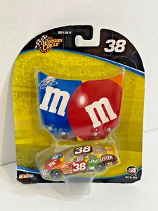 1/64 Winner's Circle NASCAR - #38 M&M Ford Elliot Sadler DieCast Car & Hood - Picture 1 of 7