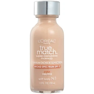 LOreal True Match Super Blendable Makeup 1 Fluid Oz - Picture 1 of 14