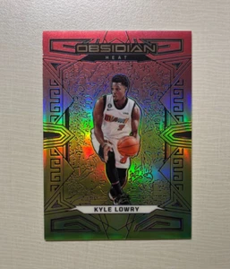 Kyle Lowry 2022-23 Obsidian Basketball #61 Red & Green /75 - Picture 1 of 3