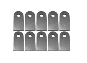 Paquete de 10 pestañas de chasis AA-563-A orificio de 1/4" de 3/4" de ancho de 1/8" de acero de 3/8" de centro a lado - Imagen 1 de 1