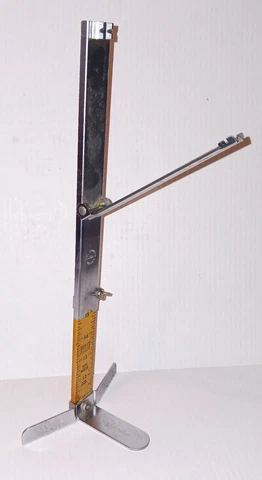 Antique Patent Pending Orco Prod Pin-It Skirt Marker Ruler Measure Cover