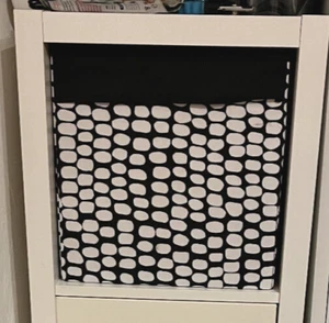 IKEA Dröna Box Schwarz-Weiß Kallax Aufbewahrungsboxen Kallaxregal - Bild 1 von 3