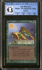 Magic MTG Legends Cat Warriors CGC 9.5 Gem Mint BGS PSA Ready