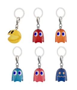 Pac-Man Ghosts Figure Sign Accessories Bandai Gashapon Toys set of 6 - Picture 1 of 8