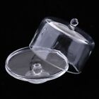 with Lid Cover Doll Cake stand Dessert Pan Miniature Cake Stand  Pretend Play