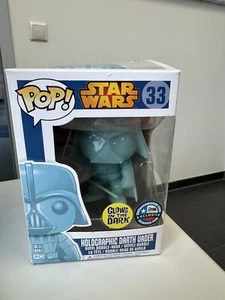 Funko Pop 33 Holographic Darth Vader Glow in the Dark | Star Wars - Bild 1 von 2