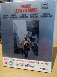 Inside Llewyn Davis Blu Ray Steelbook UK Release NEW & SEALED