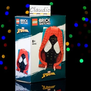 ⭐ LEGO 40536 Miles Morales Brick Sketches MARVEL SPIDER-MAN SPIDERVERSE - Imagen 1 de 10