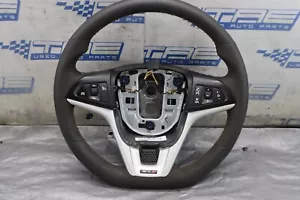 2013 CHEVROLET CAMARO ZL1 6.2L OEM ALCANTARA STEERING WHEEL ASSY #1668 - Picture 1 of 7