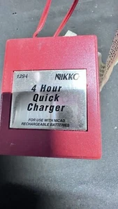 Vintage Nikko 4 Hour Quick Charger For Nicad Batteries - Picture 1 of 12