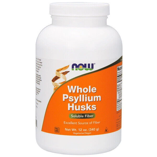 Now Foods Whole Psyllium Husk Non Organic 12 Oz 340 G