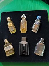 6 miniatures parfum ancien 