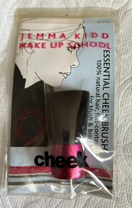 Jemma Kidd Make Up School Essential Check Cosmetics Brush Natural Hair Flat - Picture 1 of 2