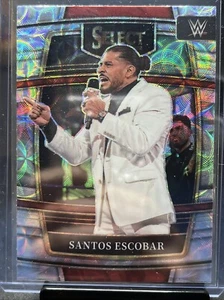 2022 SELECT WWE CONCOURSE LEVEL SCOPE PRIZM PARALLEL #76 SANTOS ESCOBAR NXT 2.0 - Picture 1 of 2