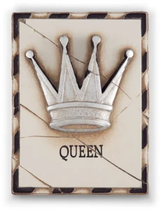 Neu Sid Dickens signierter Speicherblock T-25 Queen selten schwer zu finden - Bild 1 von 1
