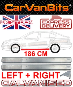 FÜR SKODA OCTAVIA 2004-2013 II TOUR 2 4D 5D SCHWELLER REPARATUR KAROSSERIE UNTERE VERKLEIDUNG PAAR - Bild 1 von 5