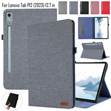 Schutzhülle Für Lenovo Tab P12 12.7 Zoll Weiche Cowboy Tasche Tablet Smart Cover