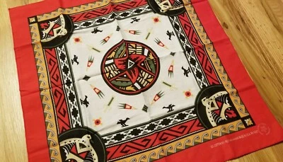  Nuevo de Lote Antiguo Pañuelo Hav-a-Hank Hankie Suroeste Hecho en Azteca EE. UU.  Foto 1 de 3