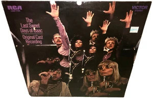 The Last Sweet Days of Isaac vinyl record Original Cast Recording musical - Picture 1 of 3