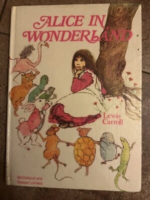 Rare 1st Edition Alice In Wonderland Rosemary Honeybourne Color Illustrations - Image 1 of 4