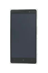 Genuine Nokia Lumia 830 Silver LCD Screen & Digitizer - 00812T0 - Picture 1 of 2