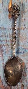 London Queen Crown Souvenir Spoon Vintage - Picture 1 of 8