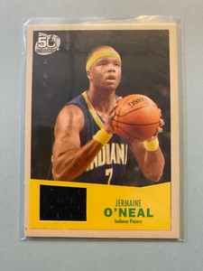 A20,654 - 2007 Topps 50th Anniversary Jermaine O'Neal Jersey