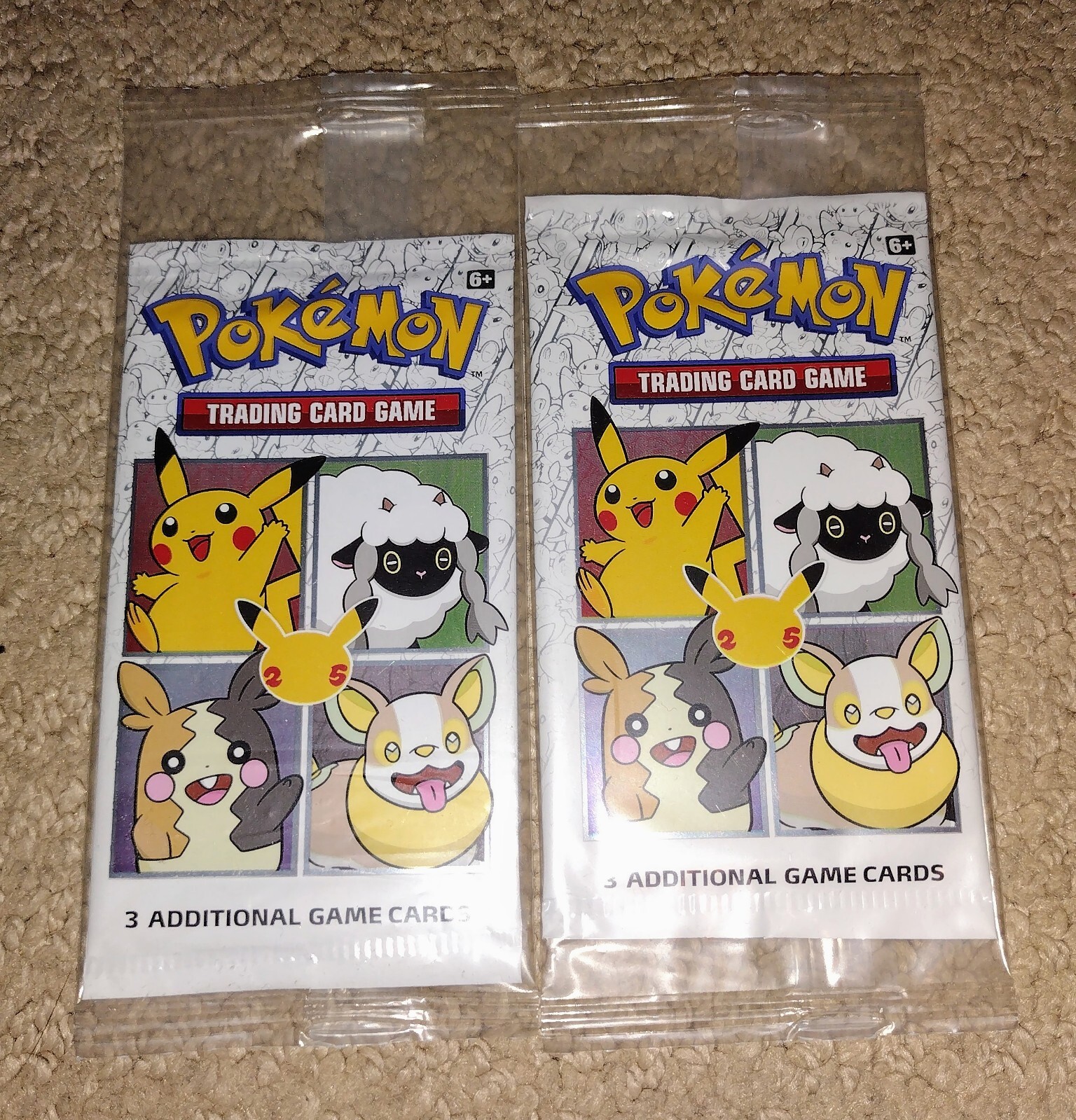 25th Anniversary General Mills Cereal Pokemon Cards 3-card Sealed pack |  eBay