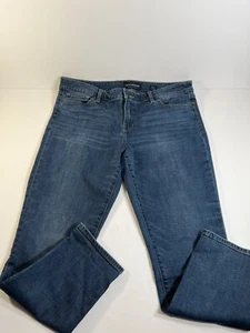 Lucky Brand Womens Lolita Crop Jeans Size 14 (35x26) Blue Denim Med Wash EUC! - Picture 1 of 10