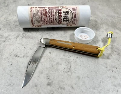 GEC Great Eastern Cutlery #65 Caballo Manzana Hogan 651122SS Texas Osage Madera Naranja Foto 1 de 4