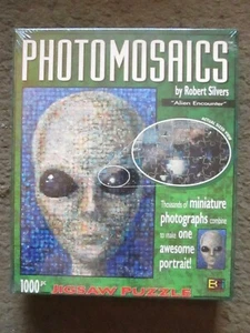 Puzzle "Photomosaics-Alien Encounter" von Robert Silvers brandneu - Bild 1 von 2
